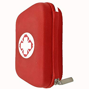 De cáscara dura resistente al agua ayuda Shell duro caso ayuda EVA duro rojo caso médico para la primera de emergencia - Product Image 5