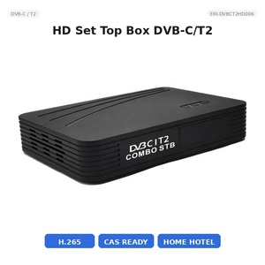 Decodificador DVB-C T2 H.265 HEVC 1080P para TV <span class=keywords><strong>Digital</strong></span> Receptor HDMI USB AV Compatible con CAS para TV por Cable ERI-DVBCT26706 - Product Image 5