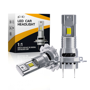 <b>Plug</b>-in Car Headlights Led Bulb H1 H3 H4 H7 H11 9005 HB3 9006 HB4 9012 Led <b>Light</b> for Cars - Product Image 1