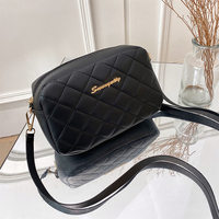 Bolso Bandolera de Moda para Mujer, Estilo Casual, para Verano y Otoño, con Correa Cruzada, Forro de PU, Cierre de Cremallera, Precio Económico al por Mayor