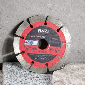 Hoja de diamante segmentada ARIX sinterizada en caliente Raizi de 5 "/125mm para cortar granito, hormigón, tiras de hormigón, <span class=keywords><strong>asfalto</strong></span>, etc. - Product Image 4