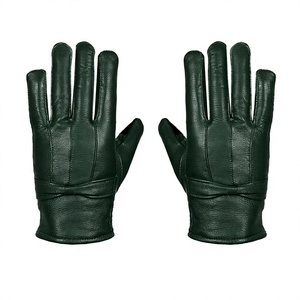 Gants de conduite en cuir de haute qualité pour femmes, à doigts entiers, doux au toucher, confortables, élégants, pour toutes les saisons, usage décontracté - Product Image 1