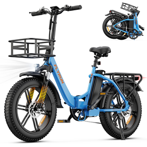 Vélo Électrique Pliant 20'' à Cadre Bas 250W 48V 13Ah 120KM 7 Vitesses APP NFC Écran LCD StVZO Phare Frein à Disque IP65 Entrepôt UE Vente en Gros - Product Image 1