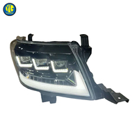 Phares Avant YU GUANG pour Toyota Hilux Vigo LED 2011-2014, Accessoires Auto, Phares Améliorés à 3 Lentilles avec Projecteur