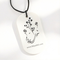 FinRu personnalisé nouveau Design de fleur en céramique pour la maison désodorisant désodorisant pendentif parfum huile essentielle diffuseur de pierre