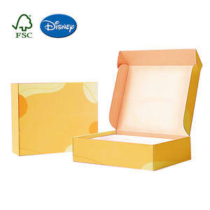 LOW MOQ Logo Custom Corrugated Clothing <b>Shipping</b> Boxes Shoes Mailer <b>Box</b> for Clothing - Product Image 1