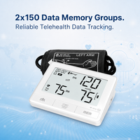 Monitor Tekanan Darah Lengan Atas Langsung dari Pabrik Layar LCD Ultra Besar dengan Deteksi AFIB Bluetooth Smart Grosir CE