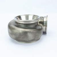Roue de compresseur turbo à roulement à billes G25, 0,92 A/R, Vband, acier inoxydable, boîtier de turbine inversé