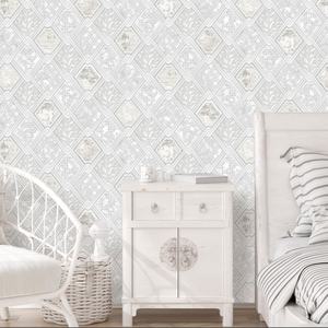 2024 el último mural de pared 3D y 7d de estilo de corte indio impermeable y mural de pared 3D hecho en papel tapiz de China - Product Image 5