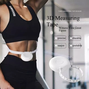 Règle de couture personnalisée avec logo, bouton de verrouillage, ruban à mesurer rétractable de 2 m - Product Image 5