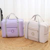 Hochwertige Leichte Große Kapazität Faltbare Reisetasche für Damen und Herren Klappbare Sport-Wochenendtasche Gepäcktasche