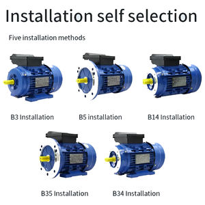 Motor Y2 asíncrono de inducción de alambre de cobre con carcasa de hierro fundido trifásico de 4 polos y 1500rpm de 20HP kW - Product Image 6