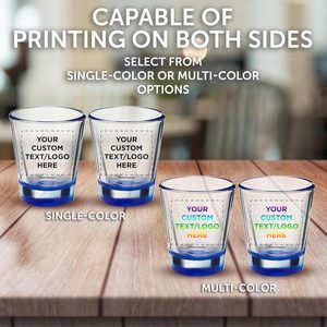 PROMOS À PRIX RÉDUIT Verres à shot personnalisés avec photo imprimée 1,75 oz. Lot de 10/50/100 cadeaux personnalisés en vrac, idéaux pour les mariages et les fêtes - Product Image 6