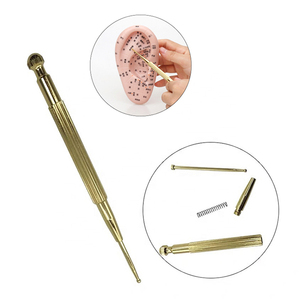 Kulak akupunktur noktası probu dahili vücut uyarıcısı Acupressure kalem yüz refleksoloji masaj aleti - Product Image 4