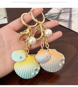 3D Printing Source Factory Resin Crafts Exquisite Shell Keychains Mass Customization