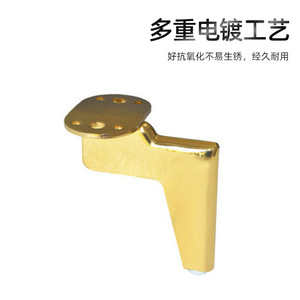 L-Shaped Furniture Leg Iron Heavy Duty Support For Bed Coffee Table Cabinet Sofa - Product Image 2
