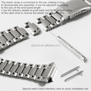 ชุดดัดแปลง DW5600 รุ่นใหม่ล่าสุด ลายเสือหิน พร้อมสายเมชา ตัวเรือนสแตนเลส สำหรับเปลี่ยนใส่กับนาฬิกา DW-<span class=keywords><strong>5600</strong></span> <span class=keywords><strong>GW</strong></span>-M5610 - Product Image 3