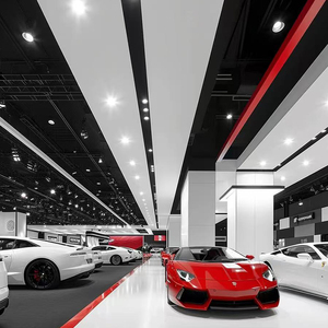 Tùy chỉnh xe Gói phòng xe showroom ánh sáng thiết kế logo rửa xe dẫn ánh sáng hộp mềm phim ánh sáng Hộp - Product Image 6