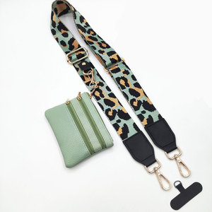 Nueva llegada de correa de teléfono móvil cruzada con clip de bolsa con cremallera y correa para ir correas de cuello de cordón de teléfono ajustable - Product Image 2