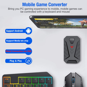 คีย์บอร์ดเกมมิ่งมือถือ Gamwing 4 in 1 พร้อมเมาส์ คอมโบแบบมีสาย ไฟ RGB สำหรับอุปกรณ์ Android - Product Image 3