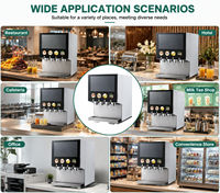 Distributeur Commercial de Boissons Céréalières à Écran Tactile 4 Saveurs, Vente Directe Usine : Lait de Soja, Jus de Maïs, Boisson au Maïs, Lait de Coco