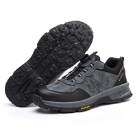 Chaussures de sécurité basses à système de laçage rapide pour hommes et femmes, protection des pieds, embout en acier pour semelle intermédiaire, antidérapantes, pour l'industrie et l'usine