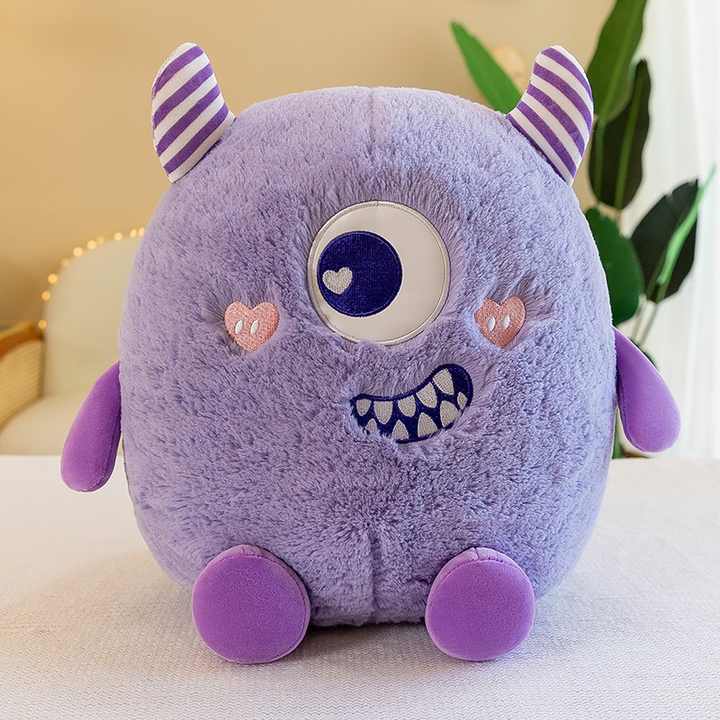 Cute and silly little monster plush toy new ugly and cute monster doll girl Korean ins cloth doll birthday gift
