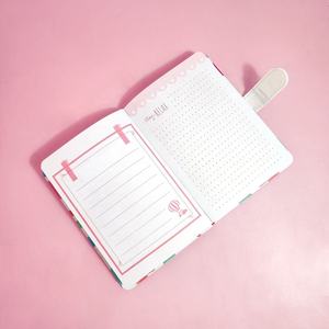 Carnet de notes créatif GF avec impression personnalisée, idéal pour l'école, le bureau, comme agenda, calendrier, journal ou carnet de planification mignon. - Product Image 3