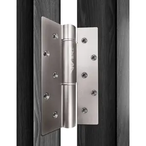 Bisagra de puerta de madera para ventana de precio competitivo de alta calidad, bisagra de puerta automática de aleación de aluminio con cierre automático