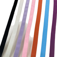 Bande élastique en spandex colorée, douce et extensible, pour la couture de lingerie, sous-vêtements et accessoires vestimentaires