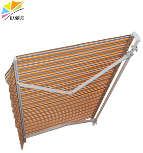 Auvent pare-soleil à manivelle à prix d'usine, avec pince manuelle, pour balcon, auvent à bras tombants, protection solaire - Product Image 5
