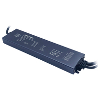 Convertisseur d'alimentation LED étanche 150W PF>0.95 AC/DC Transformateur d'alimentation unique Garantie 5 ans Triac 0-10V PWM Certifié ROHS