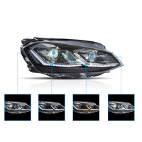 Bloc optique avant style Golf 7.5 Full LED pour Volkswagen Golf Mk7 Golf 7, années 2013-2017 2018