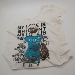 High Cotton Low Lint White T-Shirt Rags Wiping Rag Logo & Printing for Industrial Cleaning Rags - Product Image 3