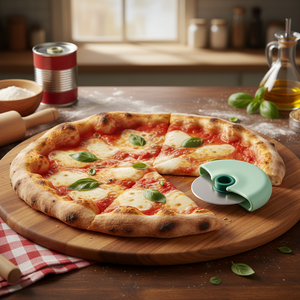 Rotella Tagliapizza Monouso in PP Ocean Line con Logo Personalizzabile, Confezionata in Scatola - Strumento per Pizza - Product Image 3