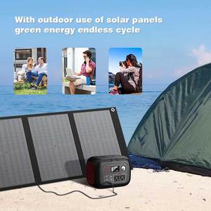 Estación de Energía Portátil con Panel Solar LiFePO4 de 300W-1000W, ODM/OEM, 110V/220V, con Onda Sinusoidal Pura, MPPT y Arrancador de Emergencia - Product Image 5