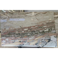 Dalle de marbre KT Stone Amber Honey, motif anneau brun orangé chaud, charme vintage pour mur de cave à vin, îlot de cuisine, sol de pub