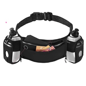Hochwertiger Laufgürtel Multifunktionale Wasserfeste Sport-Hüfttasche Mit 2 Wasserflaschen Hüfttasche zum Laufen - Product Image 1