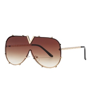 Gafas de Sol de Diamantes, Gafas de Sol Extra Grandes de Moda para Mujer y Hombre, Gafas de Diseñador de Marca, Estilo Femenino - Product Image 6