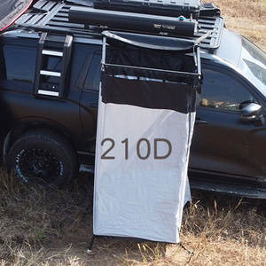 Tente <span class=keywords><strong>de</strong></span> <span class=keywords><strong>Douche</strong></span> et Toilettes Légère pour l'Été avec Conception Pop-up Instantanée pour le <span class=keywords><strong>Camping</strong></span> en Plein Air Abri d'intimité - Product Image 4