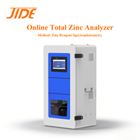 Analyseur de la qualité de l'eau en ligne JD1000-TZ pour la détermination du zinc total avec réactif au zinc, spectrophotométrie, plage d'extension pour le traitement des eaux usées