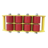 Chariot à cargaison Heavy Duty 360 Degree Mobile Skates Machinery Mover Dolly Skate Cargo Trolley pour le transport
