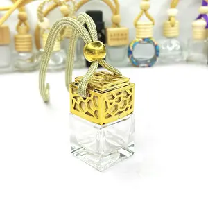 Wholesale Empty <strong>Car</strong> <strong>Diffuser</strong> Perfume Bottle 8ml Screen Printing Multi Color <strong>Refillable</strong> Home &amp; <strong>Car</strong> Air Freshener Pendant - Product Image 1