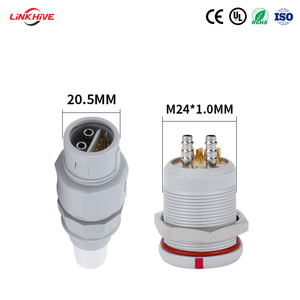 موصلات ZGG ذاتية القفل من البلاستيك المخصص من سلسلة 4P، صناعة صينية، مقابس وموصلات دائرية ملونة للاستخدامات الطبية - Product Image 3