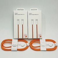 Cable Plano Tipo-C de Nailon Trenzado de Alta Calidad y Mejor Precio, 1M 60W, para iPhone 17/16/15 Pro/16 Pro Max, USB-C 3A, Carga Rápida, Cobre Puro