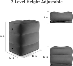 Almohada inflable <span class=keywords><strong>para</strong></span> descanso de pies, almohada de viaje, venta directa de fábrica - Product Image 2