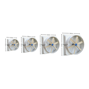 Ventilateur professionnel de pression négative de marteau d'échappement renforcé de fibre de verre d'approvisionnement de la Chine <span class=keywords><strong>50</strong></span> pouces pour l'atelier d'entrepôt - Product Image 3