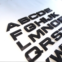 3D voiture capot et coffre Logo Auto Badge pièces lettres adhésives pour électrique RANGE ROVER décoration autocollants