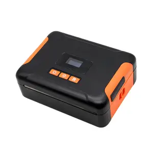 Étiqueteuse d'adresse Bluetooth 4 ''thermique portable étiqueteuse pour petite entreprise compatible avec PC; iOS Android, téléphone