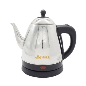Cordless Water Pot 201 Stainless Steel Thermostat Switch 1.2L <b>Temperature</b> <b>Control</b> Automatic Shut-off 360 <b>Kettle</b> - Product Image 1